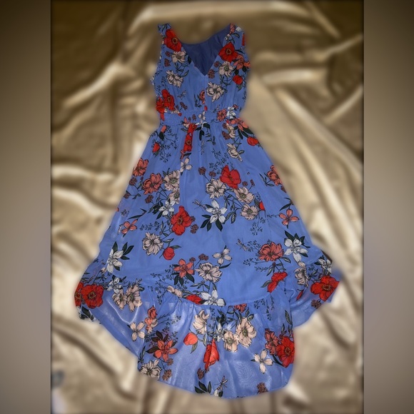 Vince Camuto Blue Floral Maxi Dress - Picture 4 of 6